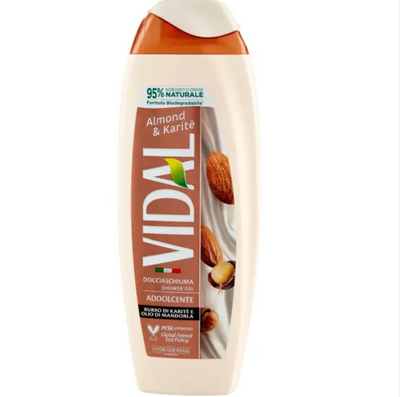 VIDAL, Mandel & Shea Duschgel,  250 ml