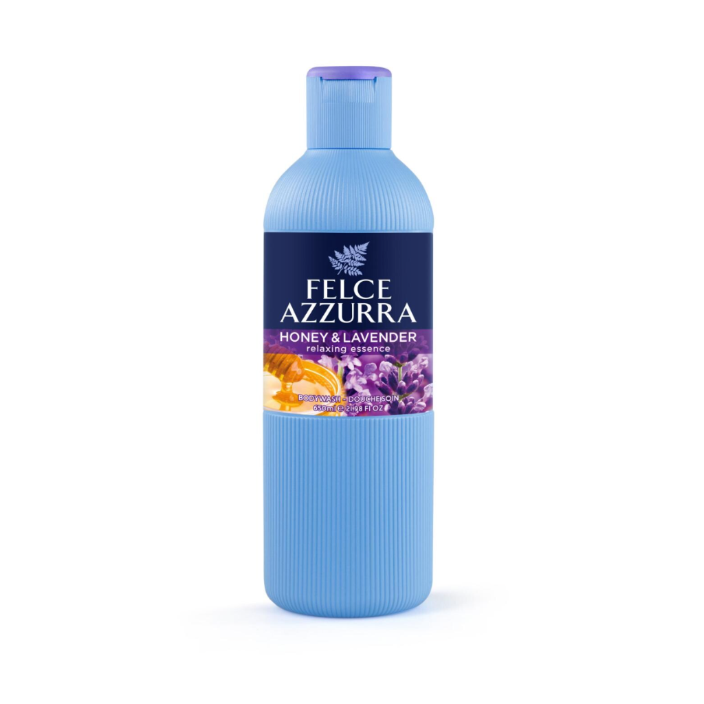 FELCE AZZURRA, Duschbad Honig & Lavendel, 650 ml