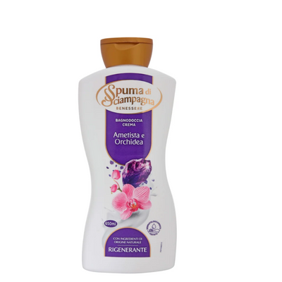 Spuma di Sciampagna,Duschcreme Amethyst und Orchidee 650 ml