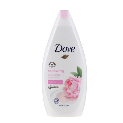 DOVE, Schaumbad mit Rosenöl, 600 ml