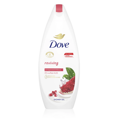 DOVE,  Duschegel mit Granatapfel und Hibiskus, 600 ml