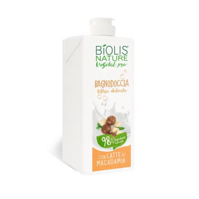 BIOLIS, Schaumbad Macadamia-Milch 500ml