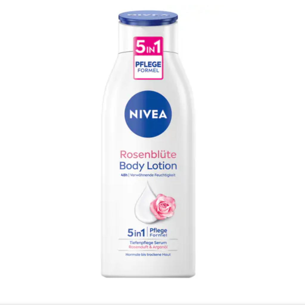 NIVEA, Body Lotion Rosenblüte, 500ml