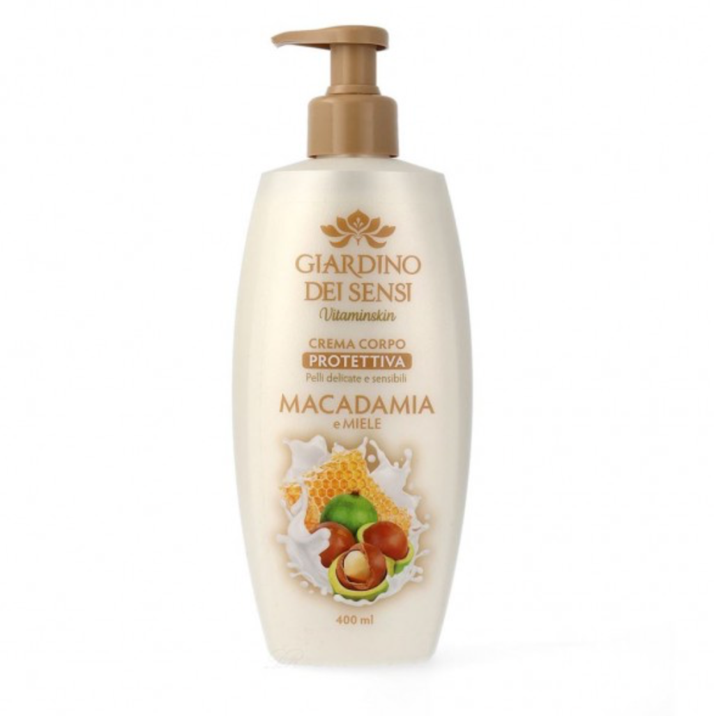 GIARDINO DEI SENSI, Körpercreme, Macadamia und Honig, 400ml