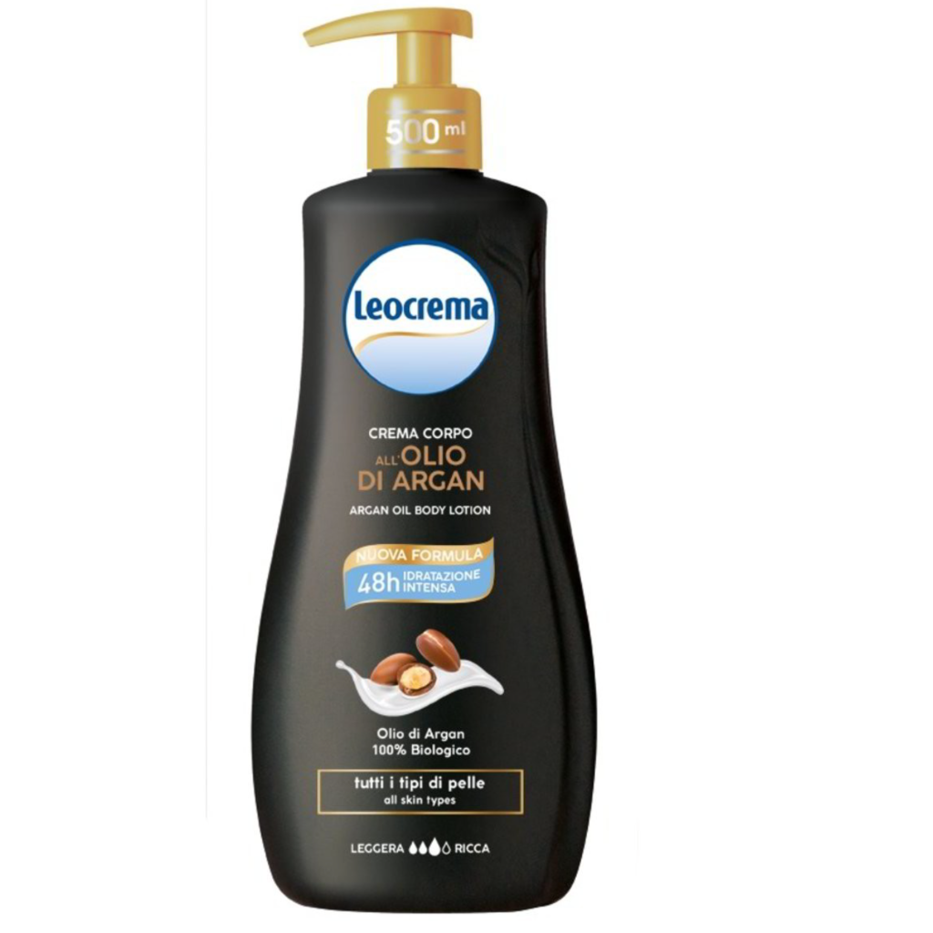 LEOCREMA, Körperlotion mit Arganöl, 500ml