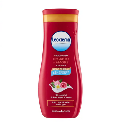 LEOCREMA, Körpercreme mit Öle von der Rose,Monoi und Camelia, 250ml