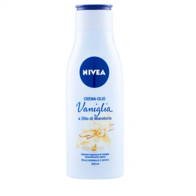 NIVEA, Körpercreme mit Vanilleöl und Mandelöl 200ml