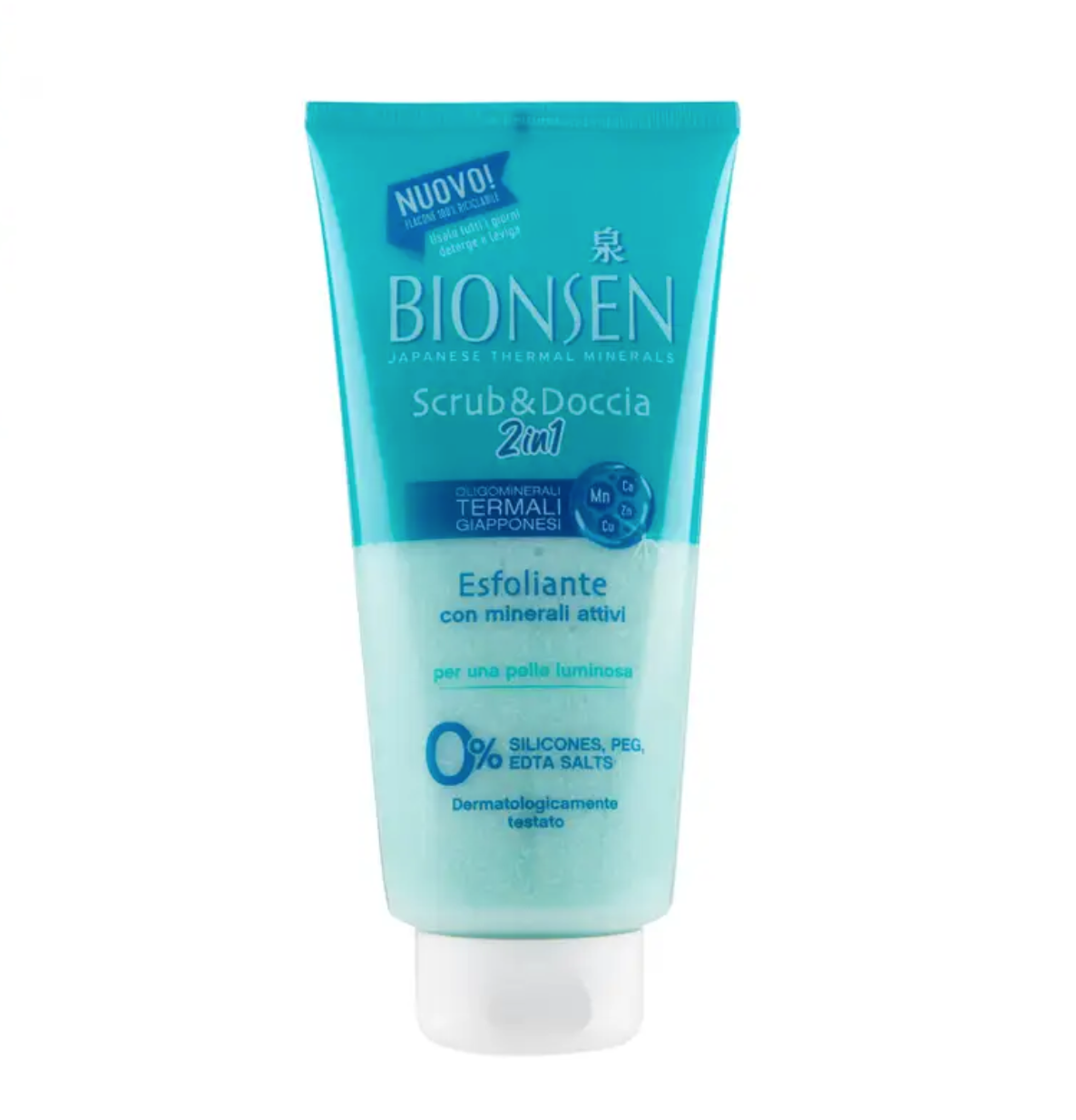 Bionsen, 2in1 Körper-Duschpeeling, Aktive Mineralien 300 Ml