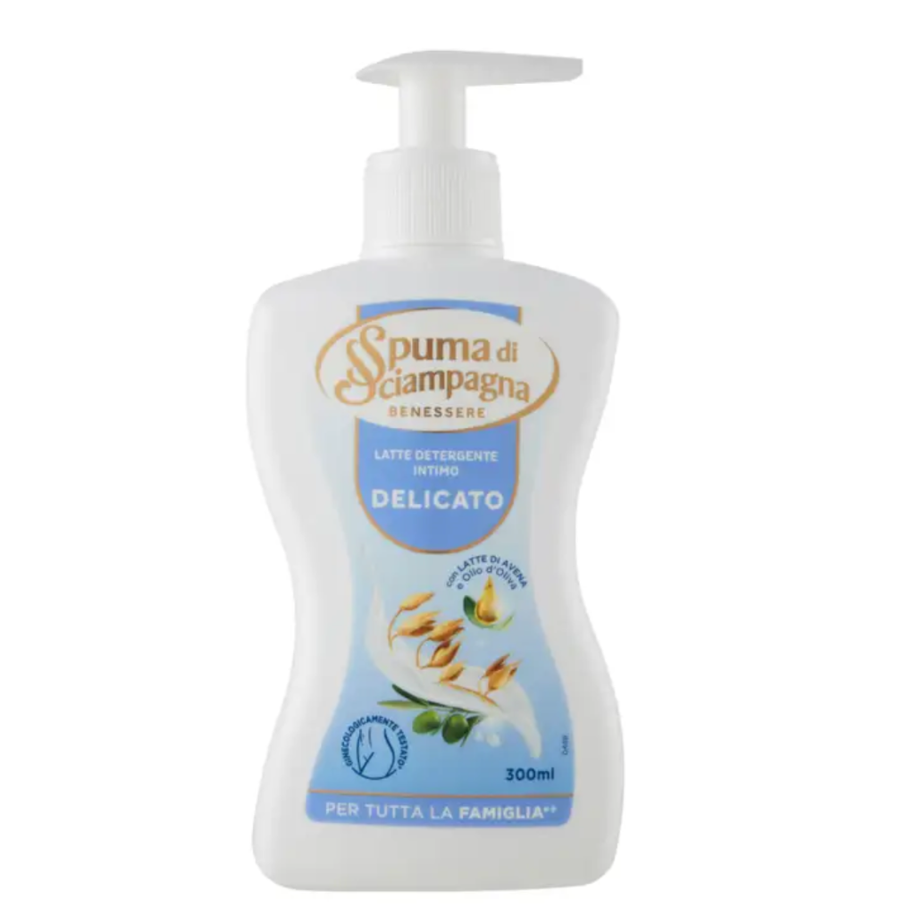 SPUMA DI SCIAMPAGNA, Intim Reinigungsmilch Delicato, 300 ml