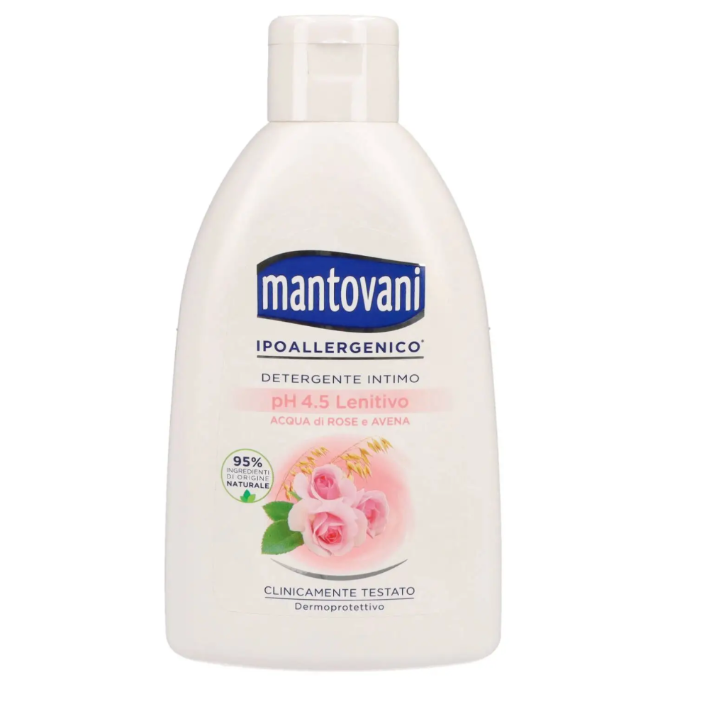 MANTOVANI, Intimreinigung Hypoallergene Formel Dermoprotektive Beruhigende, 50ml