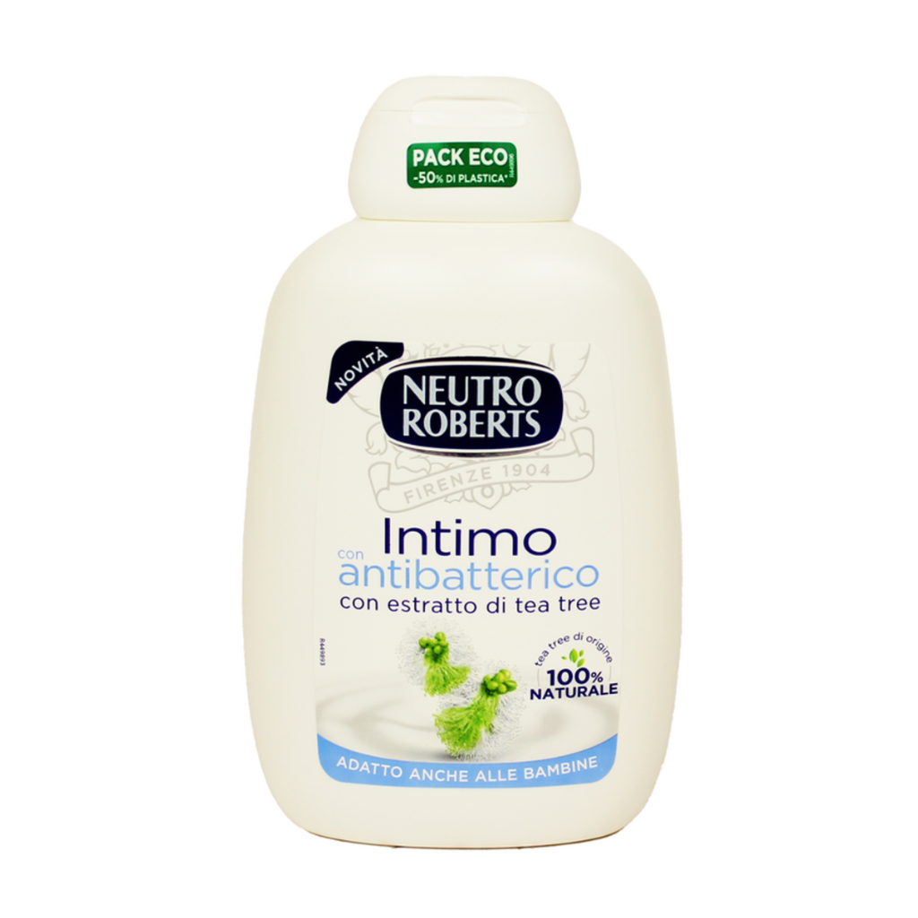 NEUTRO ROBERTS, Antibakterielle Intimlotion, Teebaum-Extrakt, 200ml