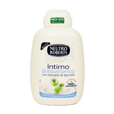 NEUTRO ROBERTS, Antibakterielle Intimlotion, Teebaum-Extrakt, 200ml