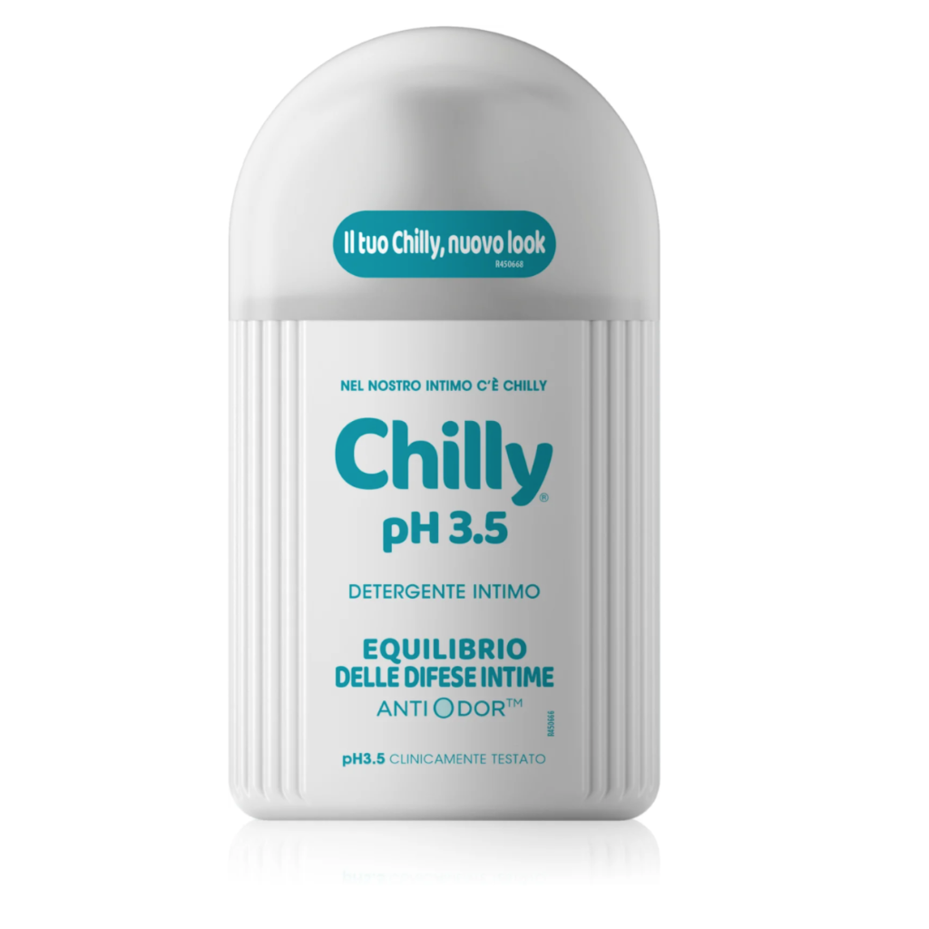 CHILLY, Gel für die Intimhygiene mit einem pH Wert von 3,5, 200ml