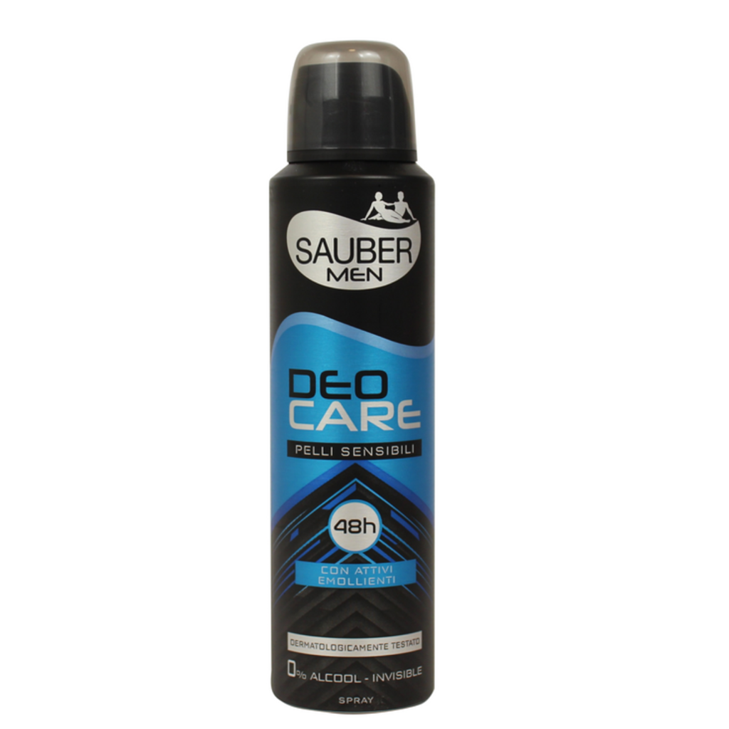 SAUBER MEN, Deospray, empfindliche Haut,  48h  150ml