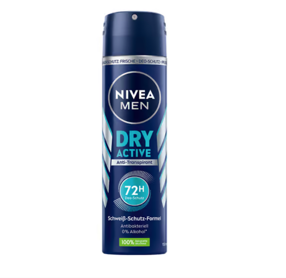 NIVEA MEN, Deo Dry Active Spray, 72H, 150ml