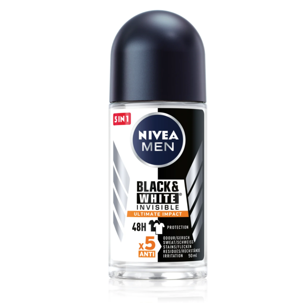 Nivea Men Invisible Black & White, 50ml