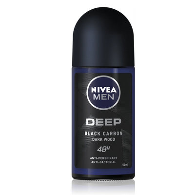 Nivea Men, Deep Antitranspirant Deoroller für Herren, 50ml