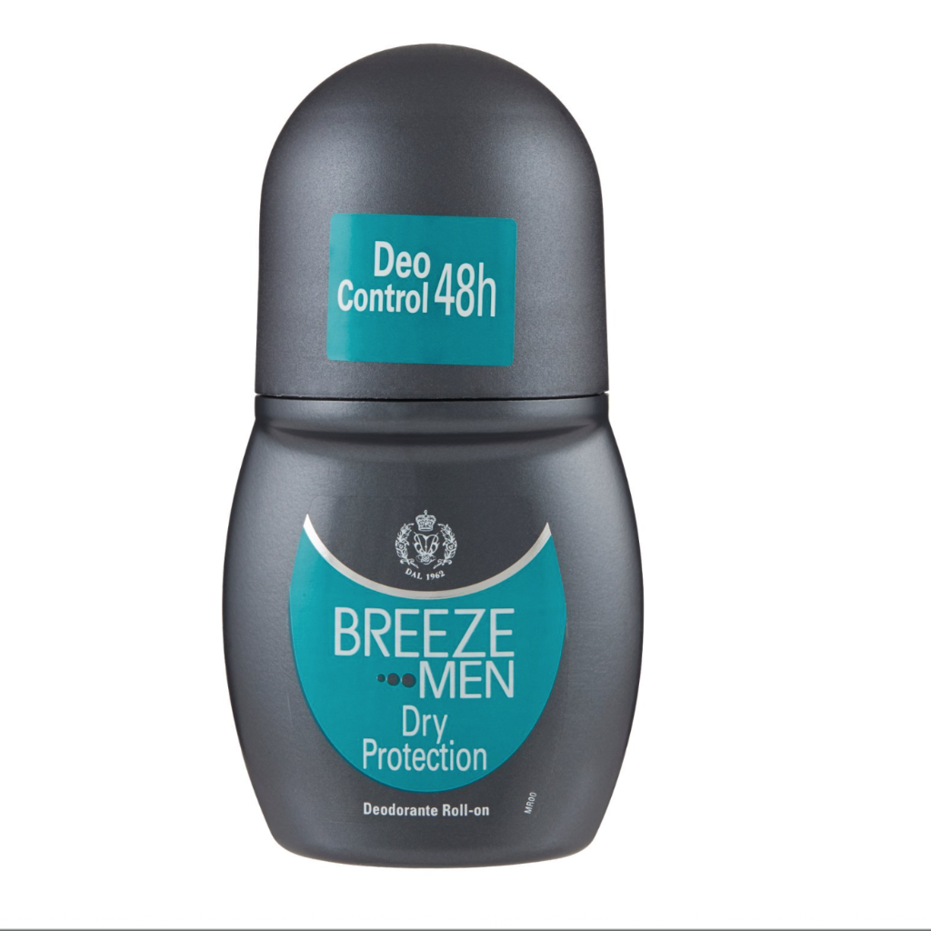 BREEZE MEN,  Dry Protection Roll- On Deodorant, 50ml