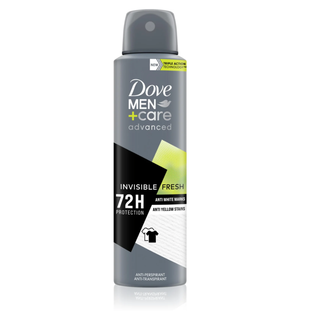 DOVE MEN, Antitranspirant-Spray 72h, 150ml