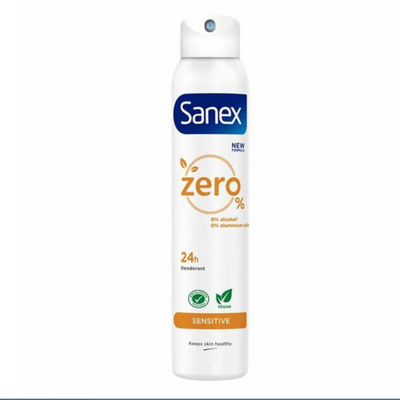 SANEX Deodorant WOMEN Zero % Sensitive,  200 ml