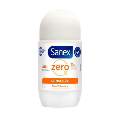 Sanex, Deo Roll-on Zero% sensitive, 50ml