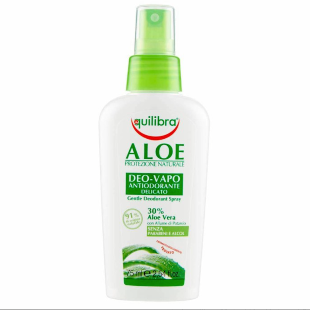 EQUILIBRA, Deospray Antitranspirant mit Aloe, 75ml