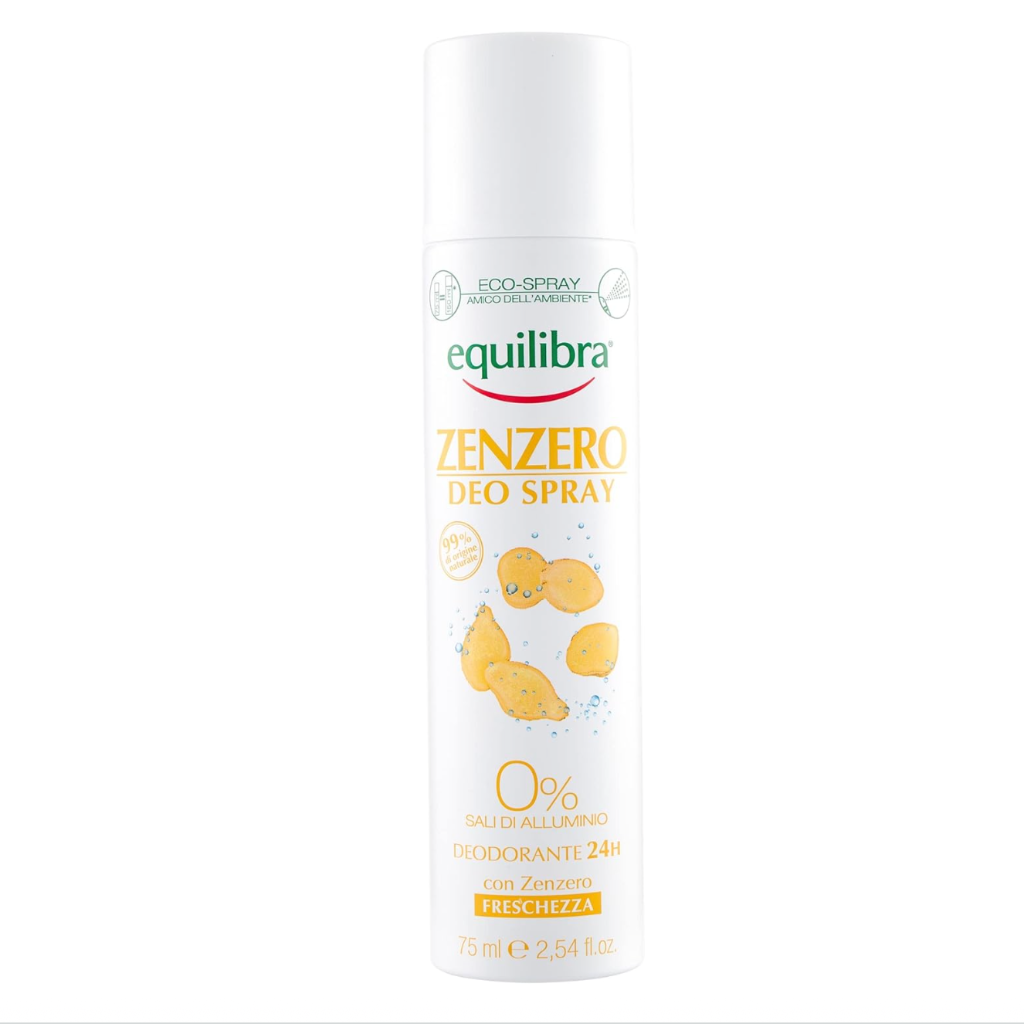 EQUILIBRA, Ingwer Deo Spray, 75ml