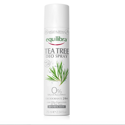 EQUILIBRA, Teebaum Deo Spray, 75ml