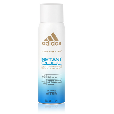 ADIDA, Instant Cool  Deodorant Spray , 24 Std, 100ml