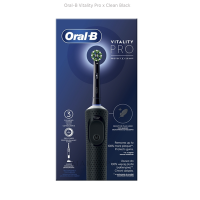 ORAL-B, Pro Vitality Elektrische Zahnbürste schwarz