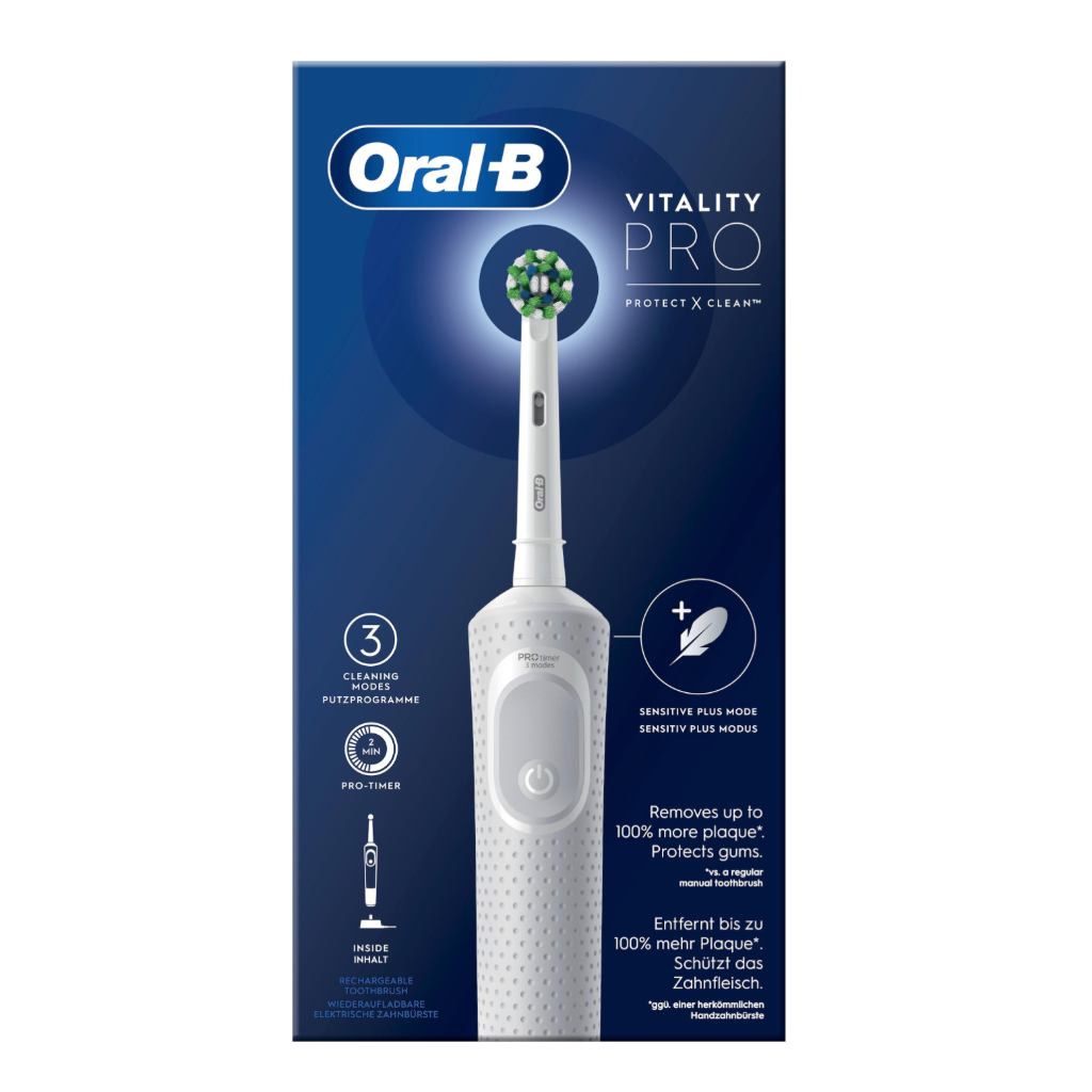 ORAL-B, Vitality Pro D 103 White Hangable Box