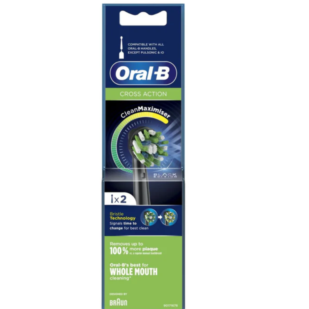 Oral-B Clean Maximizer Cross Action , Ersatzköpfe, 2Stück