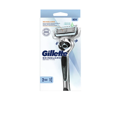 GILLETTE, SKINGUARD SENSITIVE Maschine + 2 Ersatzteile