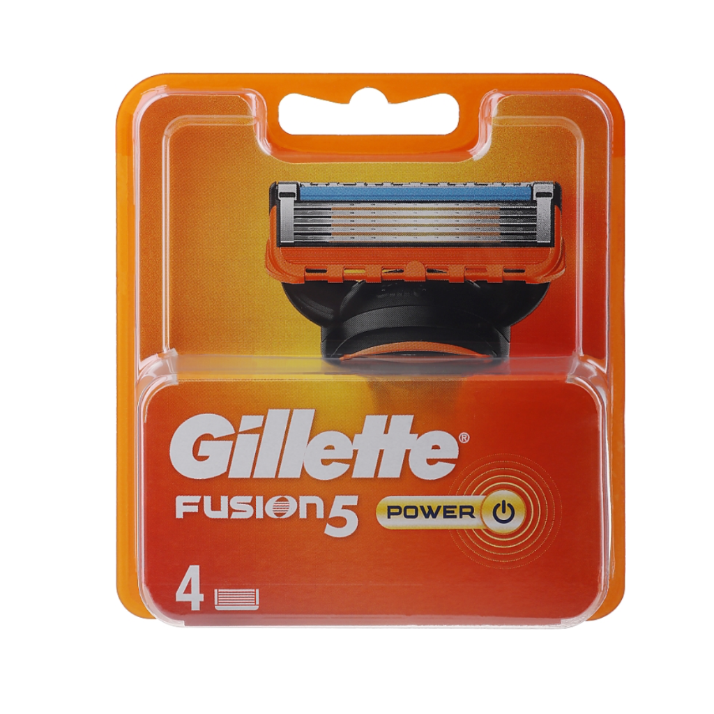 GILLETTE FUSION POWER,  Rasierklingen,  4 Stück