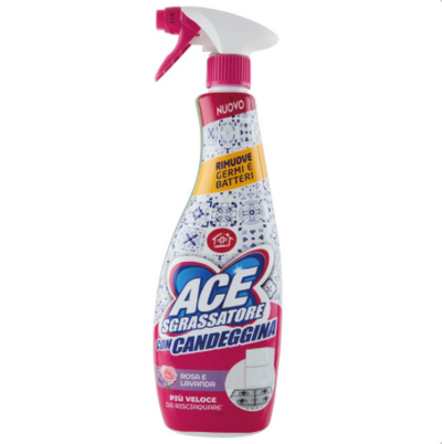 ACE, Entfetter mit Bleichmittel, Rosen und Lavendel, 600 ml