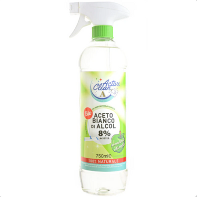 Active Clean, Weisser Essig 8%, Apfelspray, 750ml