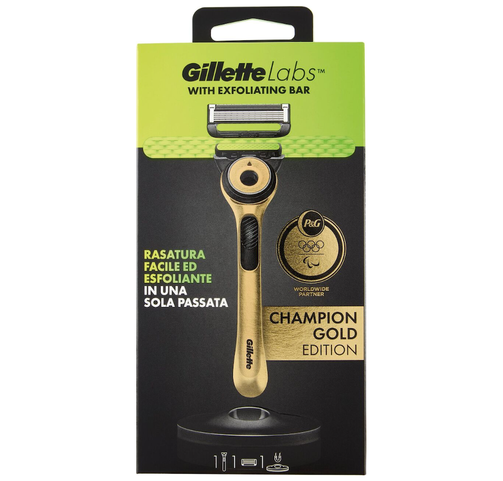 Gillette Labs - Nassrasierer, Gold Edition