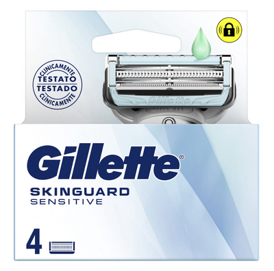 Gillette - Skinguard Sensitive Für Herren, 4 Stück