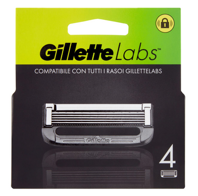 Gillette Labs, Rasierklingen, 4 Stück