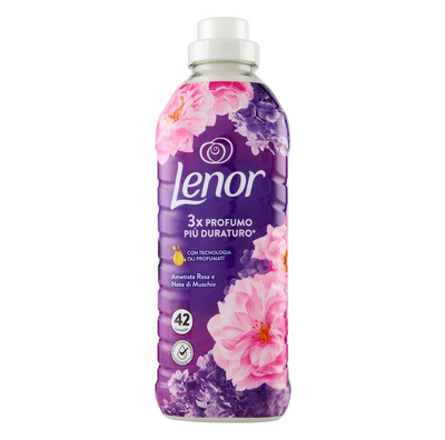 Lenor Weichspüler, rosa Amethyst und Moschusnoten, 42 Wäschen
