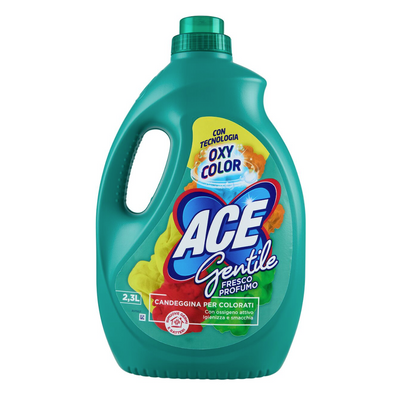 ACE, Sanftes Bleichmittel, Frischer Duft, Bunte Kleidung,  2,3lt