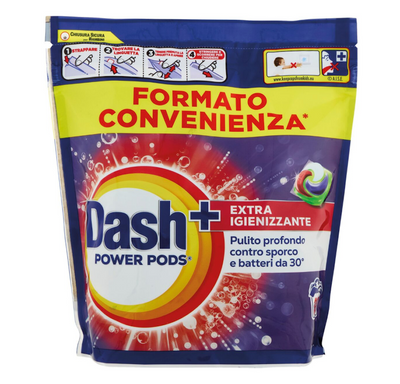 Dash Power Pods, Waschmittel Tabs, 38 Wäschen