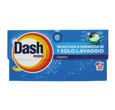 Dash Pods, Waschmittel Tabs, Klassisch, 30 Wäschen