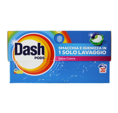 Dash Pods, Waschmittel Tabs, 30 Wäschen