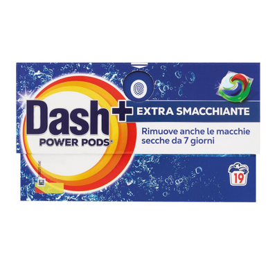 Dash Power Pods, Waschmittel Tabs, 19 Wäschen