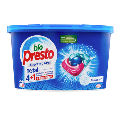 Bio Presto, Waschmittel Tabs, 18 Wäschen