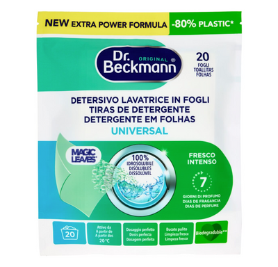 Dr. Beckmann, Waschmittelblätter, 20 Stk.
