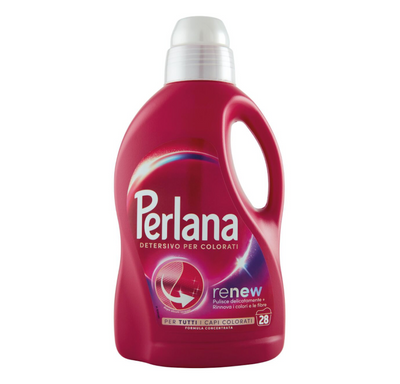 Perlana Renew Color · Flüssigwaschmittel · 28 Waschgänge