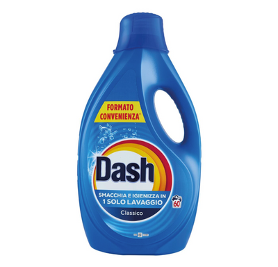 Dash, Waschmittel, Klassisch, 60 Wäsche, 2700ml
