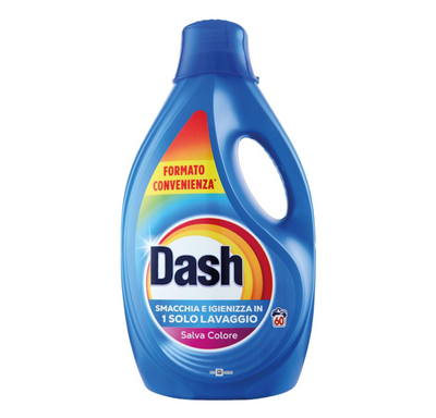 Dash, Waschmittel, Farbigewäsche, 60 Wäsche, 2700ml